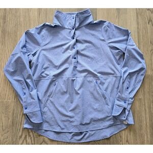 Duluth Sol Survivor Sun Shirt Blue Women's Size Large